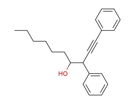 1,3-Diphenyl-dec-1-yn-4-ol