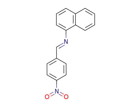 Molecular Structure of 967-13-5 (N-(α-naphthyl)-4-nitrobenzylimine)