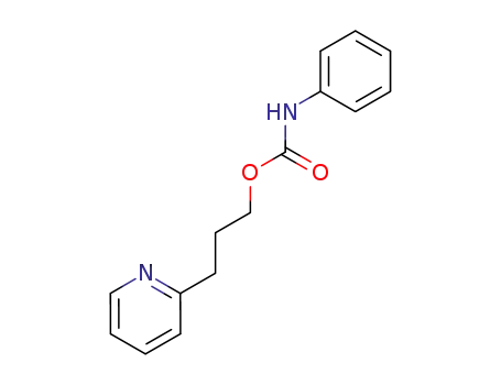 N-phenyl-3-(2-pyridyl)propyl carbamate