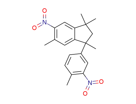 1,1,3,5-Tetramethyl-3-(4-methyl-3-nitro-phenyl)-6-nitro-indan