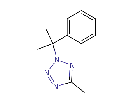 2H-Tetrazole,5-methyl-2-(1-methyl-1-phenylethyl)-(9CI)