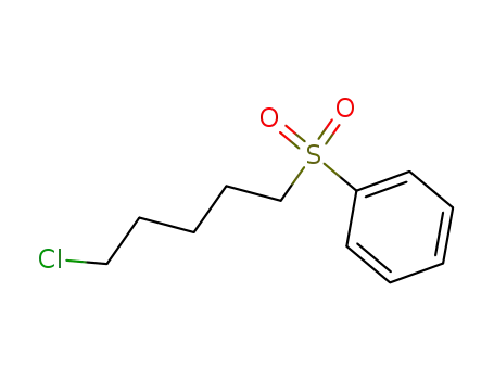 Benzene, [(5-chloropentyl)sulfonyl]-