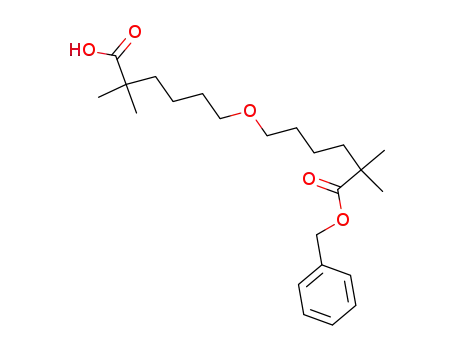 6-(5-benzyloxycarbonyl-5-methyl-hexyloxy)-2,2-dimethyl-hexanoic acid
