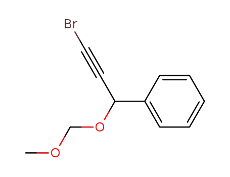 (3-Bromo-1-methoxymethoxy-prop-2-ynyl)-benzene