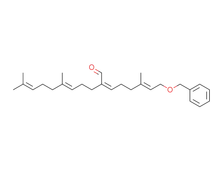 (2E,6E,10E)-1-benzyloxy-7-formyl-3,11,15-trimethyl-2,6,10,14-hexadecatetraene