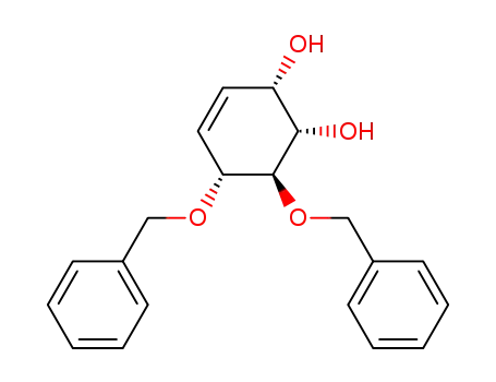 (+/-)-(1α,2α,5α,6β)-5,6-Bis(benzyloxy)cyclohex-3-ene-1,2-diol