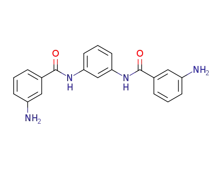 Molecular Structure of 2362-23-4 (Benzamide, N,N'-1,3-phenylenebis[3-amino-)