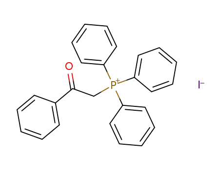 Molecular Structure of 6230-82-6 ((2-oxo-2-phenylethyl)(triphenyl)phosphonium iodide)