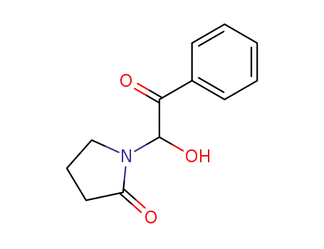 1-(1-hydroxy-2-oxo-2-phenylethyl)pyrrolidin-2-one