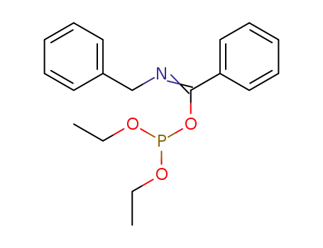 O,O-Diethyl O-(N-benzylbenzimidoyl) phosphite