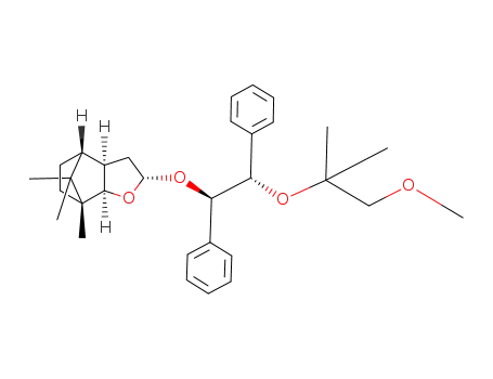 [2S-(2α(1S*,2R*),3aα,4β,7β,7aα)]-[2-(2-methoxy-1,1-dimethylethoxy)-1,2-diphenyl-ethoxy]octahydro-7,8,8-trimethyl-4,7-methanobenzofuran