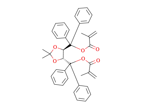 (4R,5R)-2,2-dimethyl-α,α,α',α'-tetraphenyl-1,3-dioxolane-4,5-dimethyanol dimethacrylate