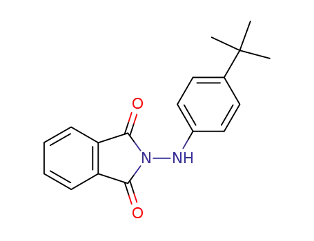 Molecular Structure of 119490-77-6 (2-(4-tert-Butyl-phenylamino)-isoindole-1,3-dione)