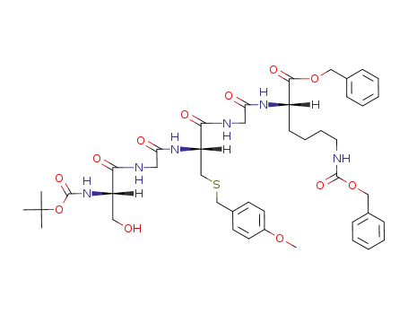 Boc-Ser-Gly-Cys(MBzl)-Gly-Lys(Z)-OBzl