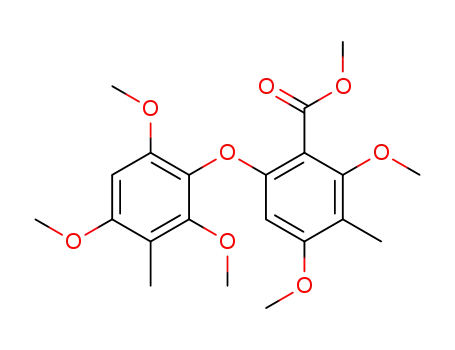 methyl 2,4-dimethoxy-6-(2,4,6-trimethoxy-3-methylphenoxy)-3-methylbenzoate