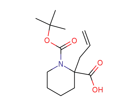 1-[(2-Methylpropan-2-yl)oxycarbonyl]-2-prop-2-enylpiperidine-2-carboxylic acid