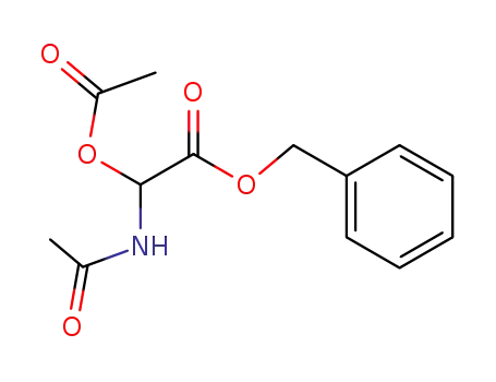 2-acetamido-2-acetoxyacetic acid benzyl ester
