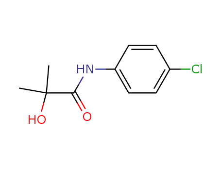 Molecular Structure of 62100-41-8 (N-(4-Chlorophenyl)-2-hydroxy-2-methylpropanamide)
