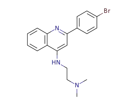 Molecular Structure of 133671-48-4 (Quinolin-4-amine deriv.)