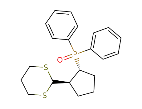 trans-<2-(1',3'-dithian-2'-yl)cyclopentyl>diphenylphosphine oxide