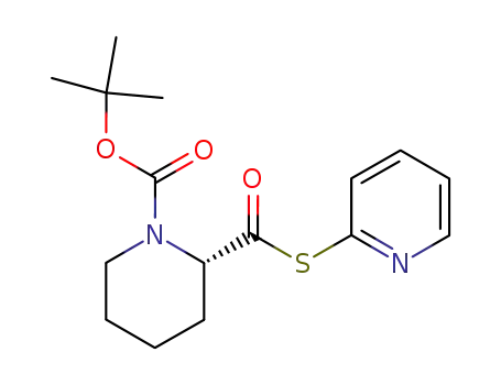 2(S)-2-(pyridin-2-ylsulfanylcarbonyl)piperidine-1-carboxylic acid 1-tert-butyl ester