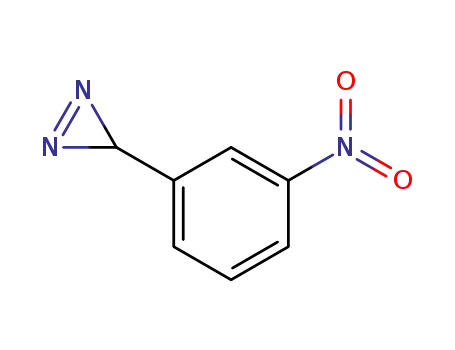 Molecular Structure of 56752-25-1 (3-(3-nitrophenyl)-3H-diazirene)