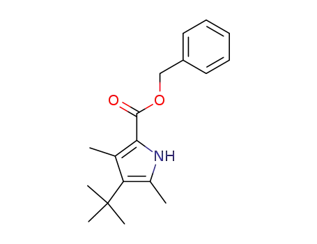 benzyl 4-tert-butyl-3,5-dimethyl-1H-pyrrole-2-carboxylate