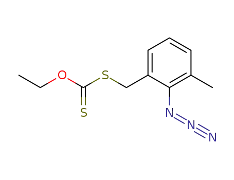 dithiocarbonic acid O-ethyl ester S-(2-azido-3-methylbenzyl) ester