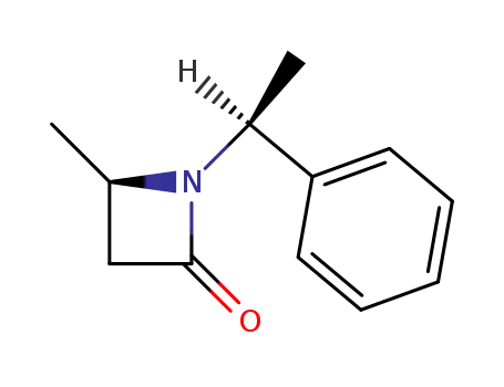 (1<sup>1</sup>S,4R)-4-methyl-1-(α-methylbenzyl)azetidin-2-one