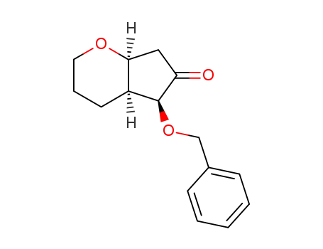 (4aα,5β,7aα)-Perhydro-5-(phenylmethoxy)cyclopenta<b>pyran-6-one