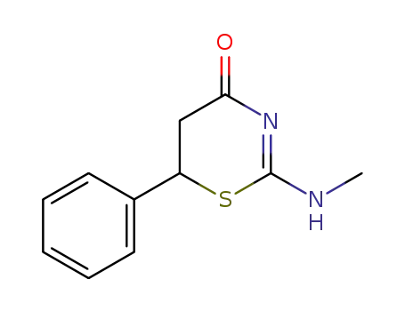 2-Methylamino-6-phenyl-5,6-dihydro-[1,3]thiazin-4-one