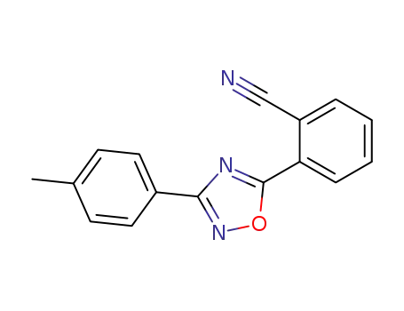2-[3-(4-methylphenyl)-1,2,4-oxadiazol-5-yl]benzonitrile