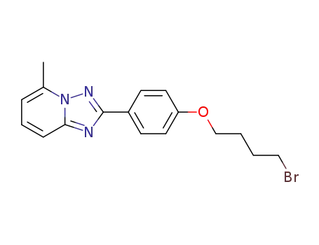 2-[4-(4-bromobutoxy)phenyl]-5-methyl[1,2,4]triazolo[1,5-a]pyridine