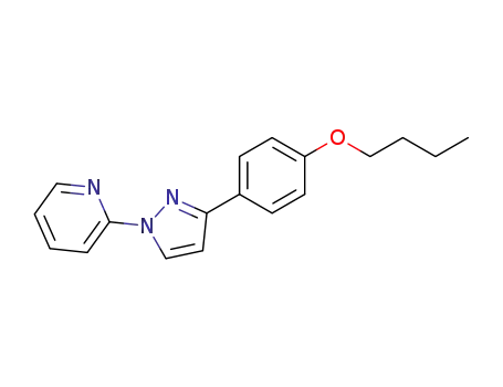 2-[3-(4-butoxyphenyl)pyrazol-1-yl]pyridine