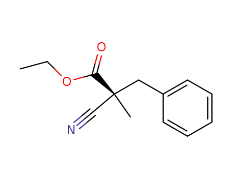 (R)-2-cyano-2-methyl-3-phenylpropionic acid ethyl ester