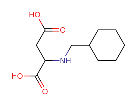 Molecular Structure of 14257-49-9 (N-(CYCLOHEXANEMETHYL) ASPARTIC ACID)