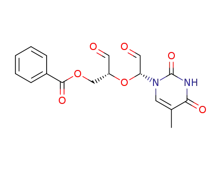 5'-O-benzoylribothymidine dialdehyde