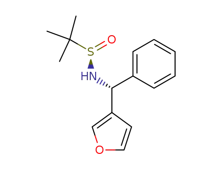 (R)-N-[(R)-(3-furanyl)phenylmethyl]-2-methyl-2-propanesulfinamide