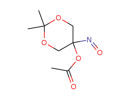 1,3-Dioxan-5-ol, 2,2-dimethyl-5-nitroso-, acetate (ester)