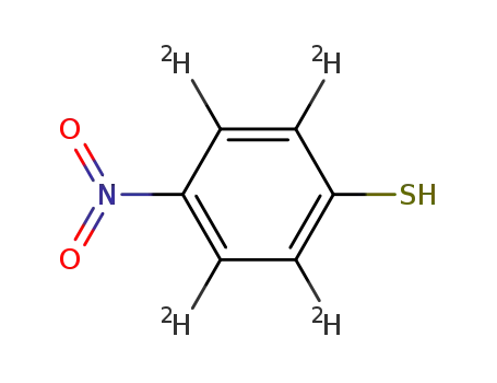 p-Nitrobenzene-d4-thiol