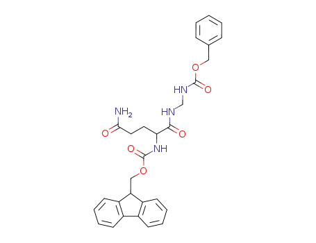 1-(N-Fluorenylmethoxycarbonyl-L-glutamylamino)-1-((benzyloxycarbonyl)amino)methane