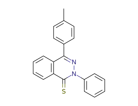 1(2H)-Phthalazinethione, 4-(4-methylphenyl)-2-phenyl-