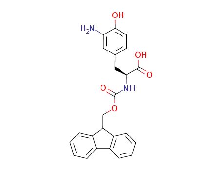 Molecular Structure of 726181-70-0 (FMOC-3-AMINO-L-TYROSINE)