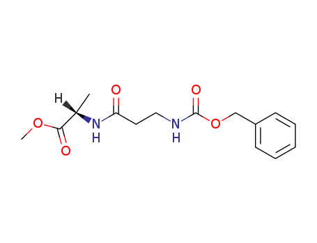 methyl 2-(3-phenylmethoxycarbonylaminopropanoylamino)propanoate cas  56120-14-0