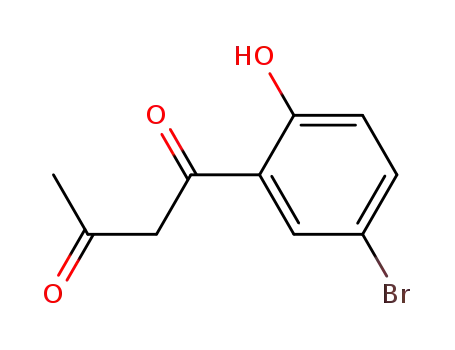 Molecular Structure of 207387-68-6 (1-(5-BROMO-2-HYDROXYPHENYL)1 3-BUTANEDI&)