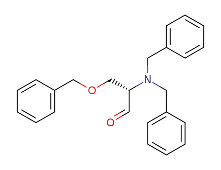 Propanal, 2-[bis(phenylmethyl)amino]-3-(phenylmethoxy)-, (2S)-