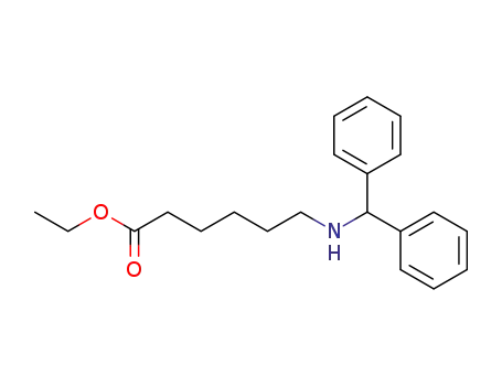 Molecular Structure of 71454-87-0 (ethyl 6-benzhydrylaminocaproate)