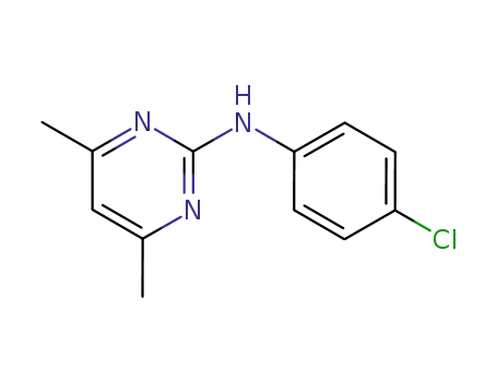 N-(4-chlorophenyl)-4,6-dimethyl-2-pyrimidinamine