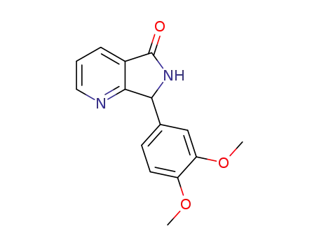7-(3,4-Dimethoxy-phenyl)-6,7-dihydro-pyrrolo[3,4-b]pyridin-5-one