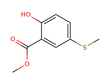 methyl 5-(methylthio)salicylate